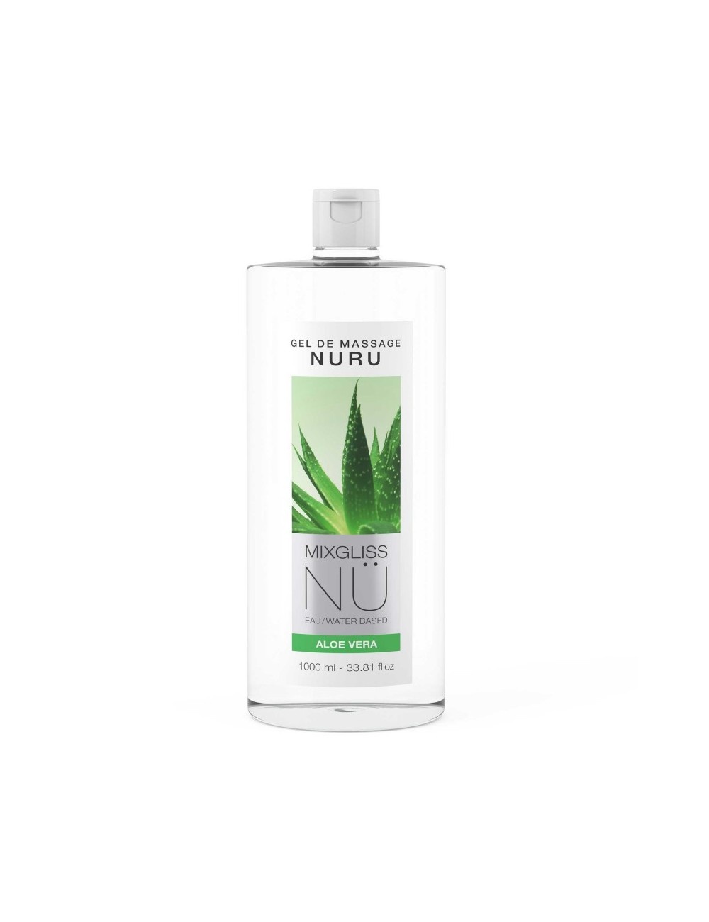 Mixgliss Gel de massage - NU Aloe Vera - 1000 ml Mixgliss Gel de massage - NU Aloe Vera - 1000 ml