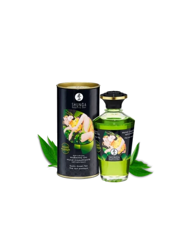 Huile aphrodisiaque organique  - Thé vert exotique