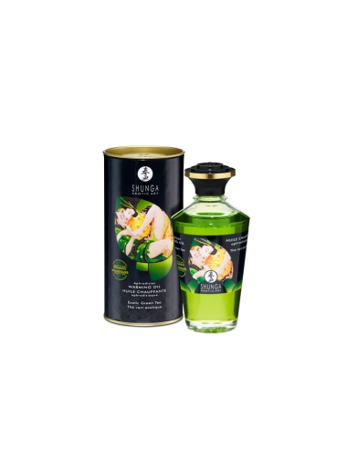 Huile aphrodisiaque organique  - Thé vert exotique