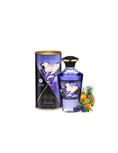 Huile chauffante aphrodisiaque - Fruits exotiques 100ml