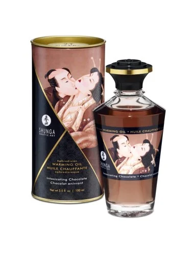 Huile chauffante aphrodisiaque - Chocolat enivrant 100ml