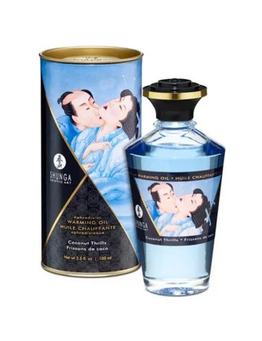 Huile chauffante aphrodisiaque - Frissons de coco 100ml