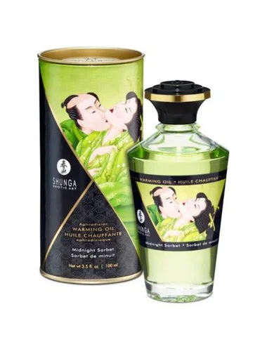 Huile chauffante aphrodisiaque - Sorbet de minuit 100ml