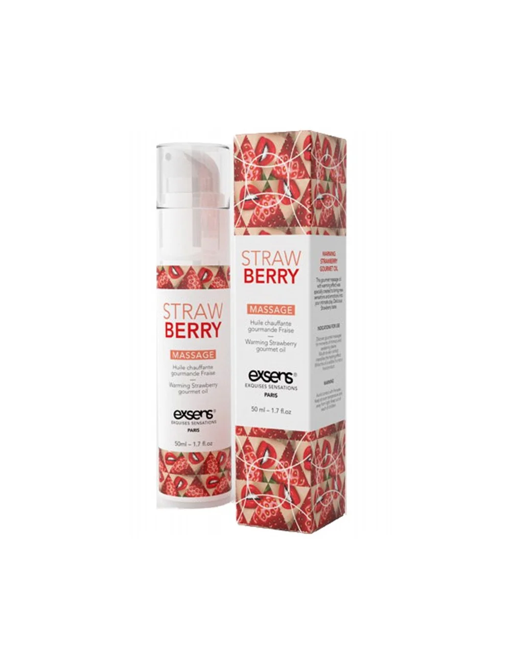 Huile chauffante Gourmande Fraise 50ml Huile chauffante Gourmande Fraise 50ml