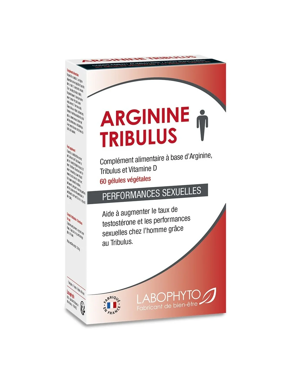 Arginine Tribulus performance sexuelle 60 gélules - LAB19 Arginine Tribulus performance sexuelle 60 gélules - LAB19