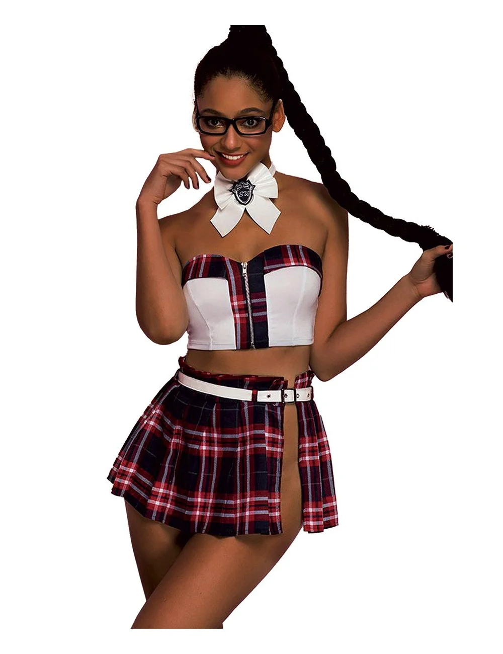 Tenue étudiante sexy 6 pièces Tenue étudiante sexy 6 pièces