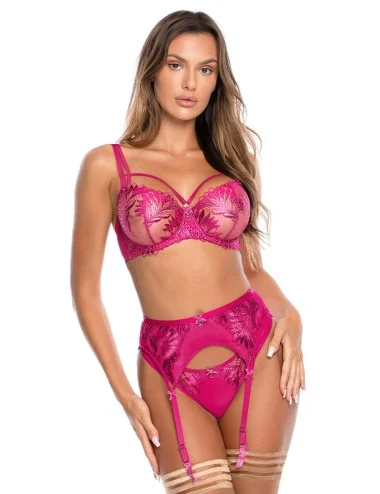 Porte-jarretelles Rose V-10252 - Axami