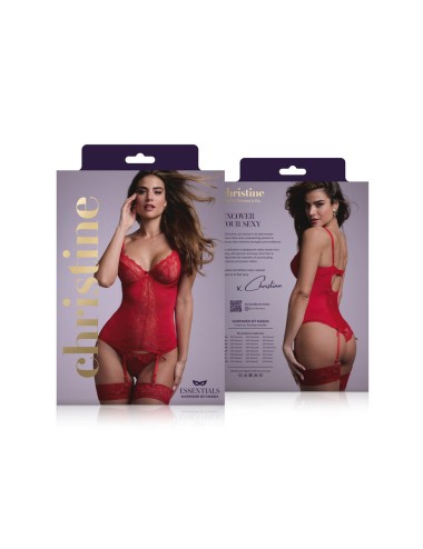 Ensemble 2 pièces Marzia Rouge - Christine