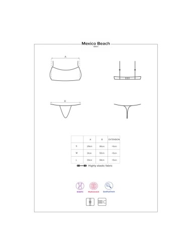 Maillot de bain 2 pcs - Mexico-Beach - Corail