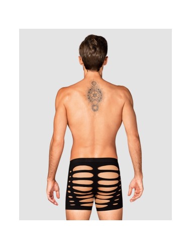 M104 Boxer short Homme noir