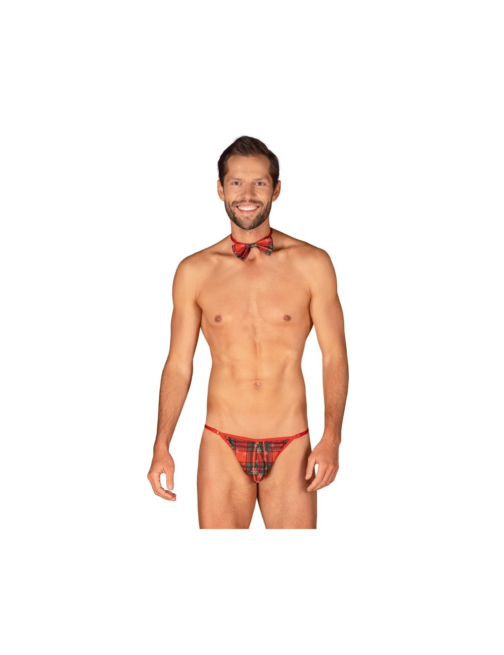 Mr Merrilo - String et nœud papillon Rouge Mr Merrilo - String et nœud papillon Rouge