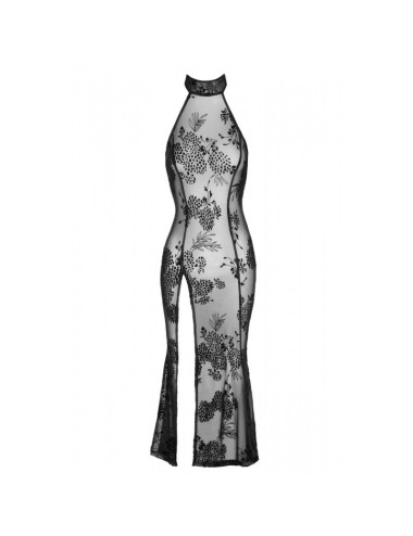 F239 Robe longue en tulle