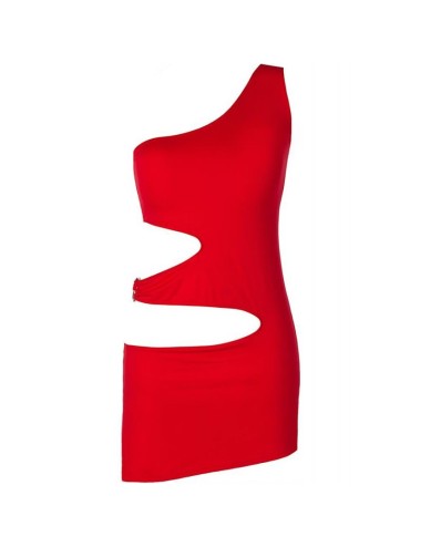 V-9249 Robe - Rouge