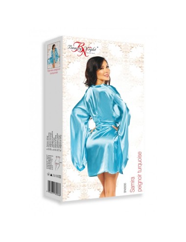 Samira Peignoir - Turquoise