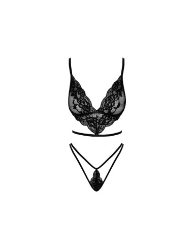 French Kiss 240 ensemble lingerie - noir