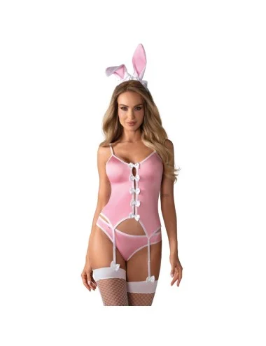 Bunny suit Costume Lapin 4 pcs rose 