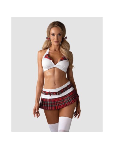 Schooly Costume - Rouge et Blanc