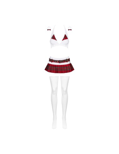 Schooly Costume - Rouge et Blanc