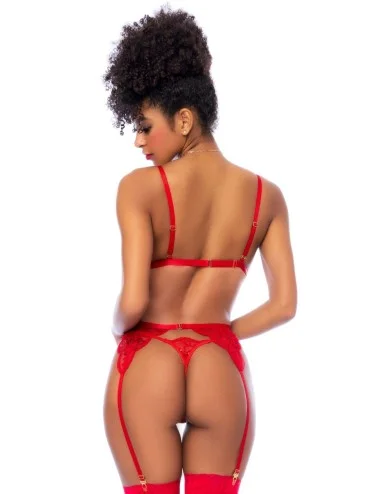 Ensemble 3 pièces rouge - MAL8893RD