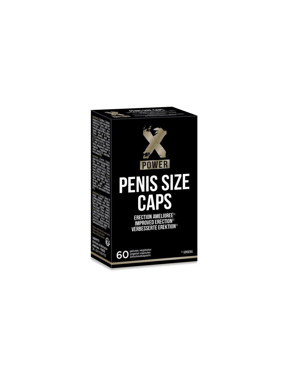 Penis size caps - 60 gélules Penis size caps - 60 gélules