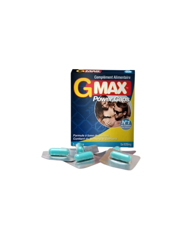 Gmax Power Caps Homme - 5 gélules