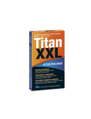 Titan XXL Homme - 20 gélules
