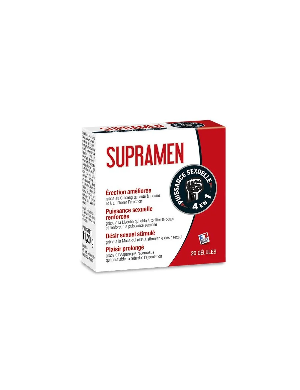 Supramen Homme - 20 gélules Supramen Homme - 20 gélules
