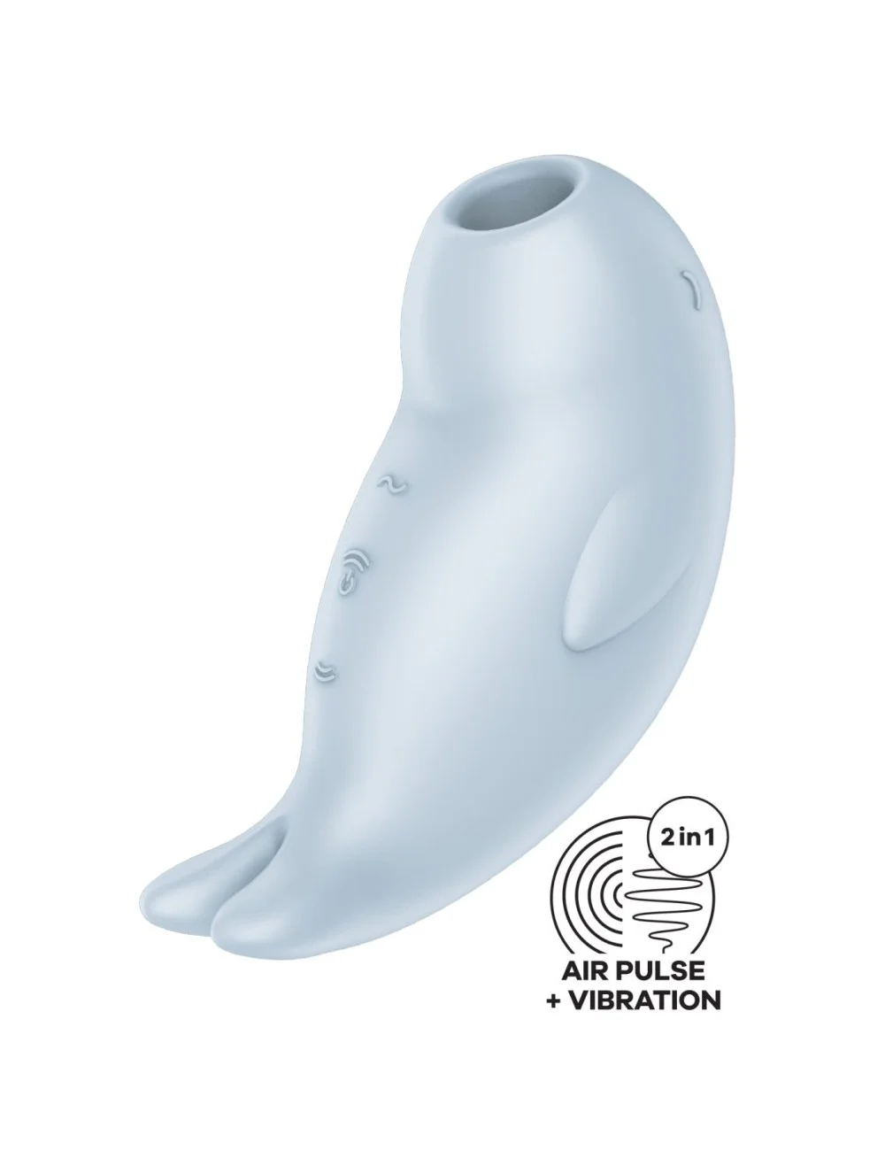 Stimulateur de clitoris vibration et air pulsé USB bleu Seal You Soon Satisfyer - CC597851 Stimulateur de clitoris vibration et air pulsé USB bleu Seal You Soon Satisfyer - CC597851