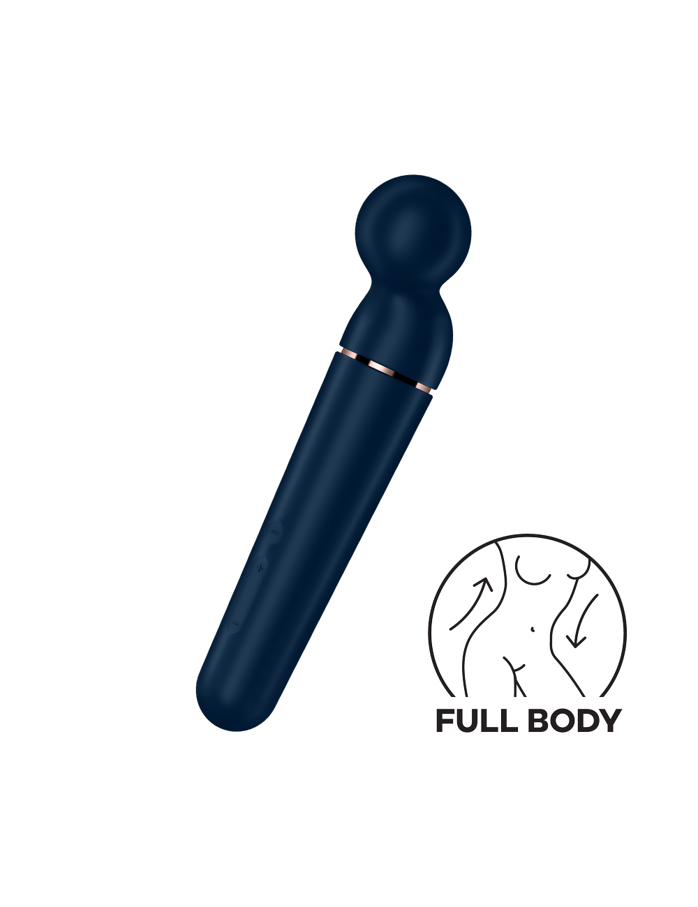 Vibromasseur wand bleu USB 60 vibrations Planet Wand-er Satisfyer - CC597845 Vibromasseur wand bleu USB 60 vibrations Planet Wand-er Satisfyer - CC597845