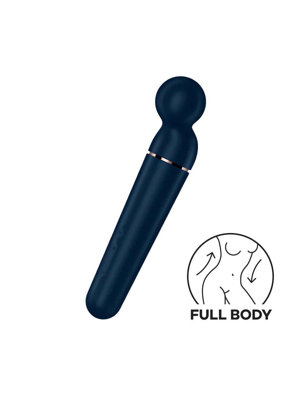 Vibromasseur wand bleu USB 60 vibrations Planet Wand-er Satisfyer - CC597845 Vibromasseur wand bleu USB 60 vibrations Planet Wand-er Satisfyer - CC597845
