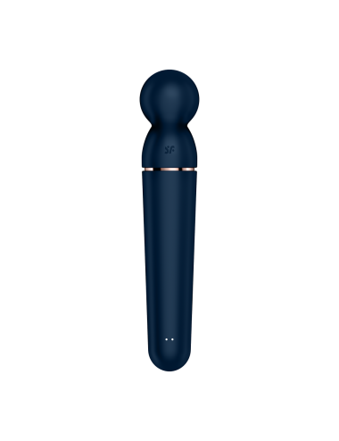 Vibromasseur wand bleu USB 60 vibrations Planet Wand-er Satisfyer - CC597845