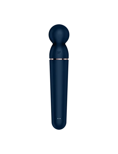 Vibromasseur wand bleu USB 60 vibrations Planet Wand-er Satisfyer - CC597845