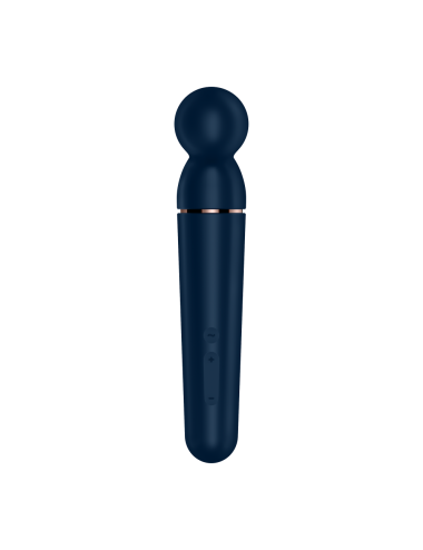 Vibromasseur wand bleu USB 60 vibrations Planet Wand-er Satisfyer - CC597845