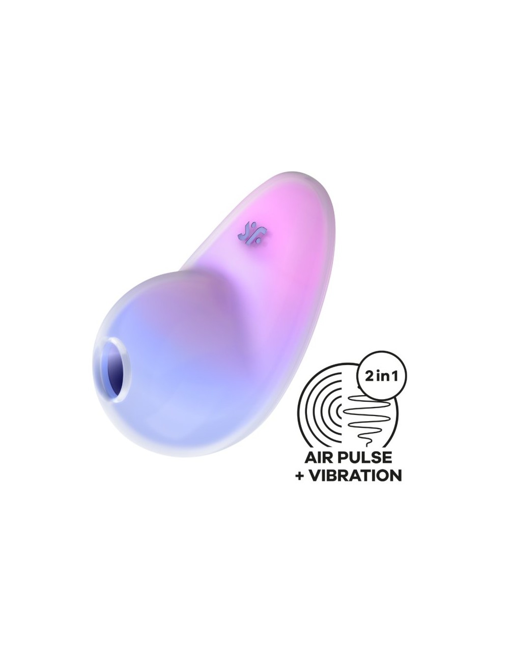 Stimulateur clitoridien par onde de pression sans contact et par vibration USB violet et rose, Pixie Dust Satisfyer - CC597836 Stimulateur clitoridien par onde de pression sans contact et par vibration USB violet et rose, Pixie Dust Satisfyer - CC597836