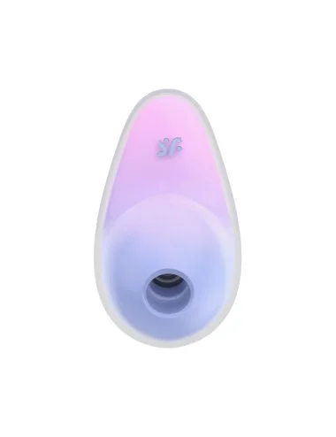Stimulateur clitoridien par onde de pression sans contact et par vibration USB violet et rose, Pixie Dust Satisfyer - CC597836