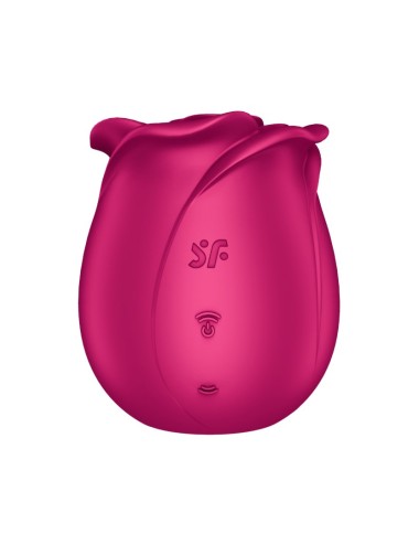 Stimulateur de clitoris rose par ondes de pression ou sans contact Pro 2 Classic Blossom Satisfyer - CC597840