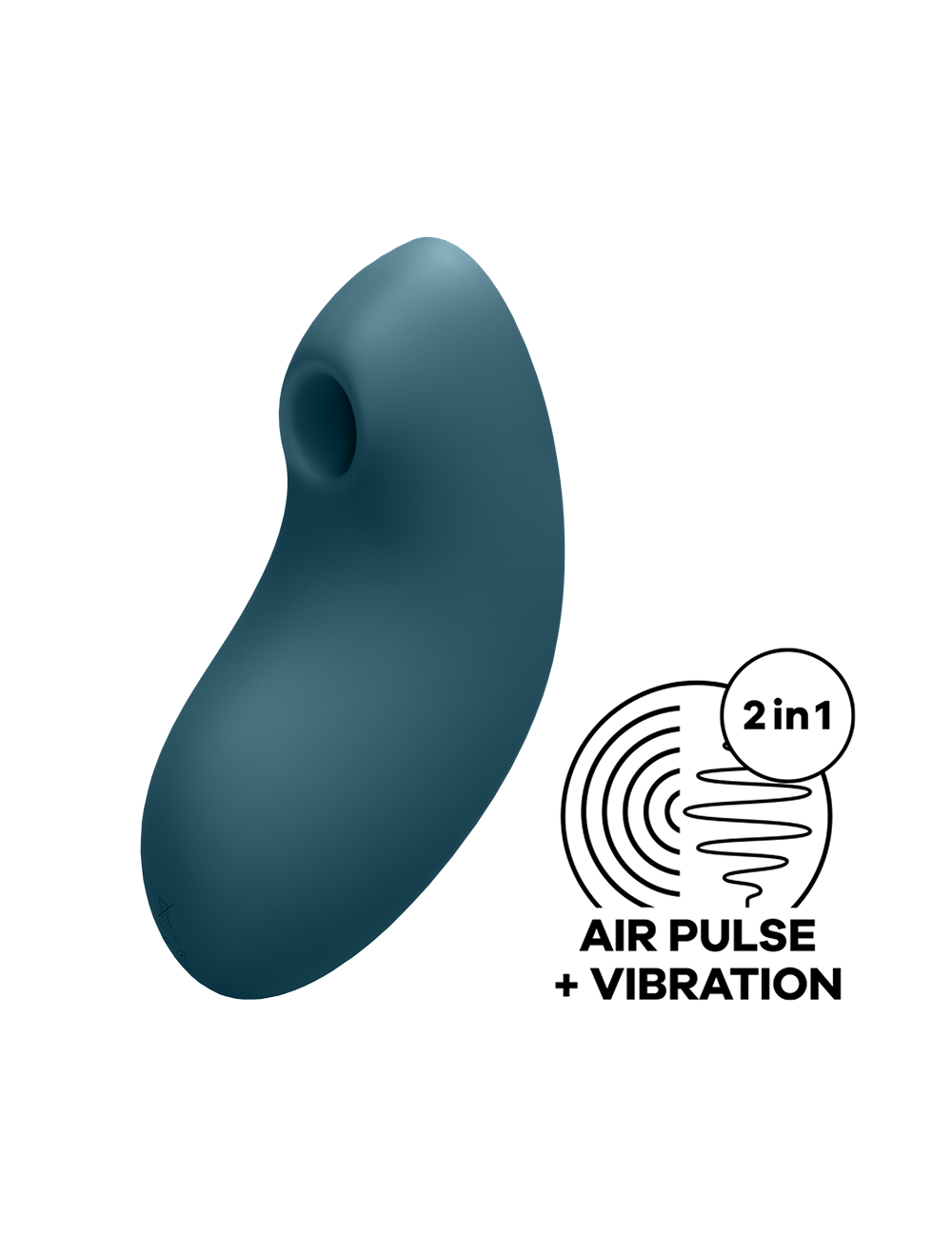 Stimulateur clitoridien par air pulsé et vibration bleu USB Vulva Lover 2 Satisfyer - CC597826 Stimulateur clitoridien par air pulsé et vibration bleu USB Vulva Lover 2 Satisfyer - CC597826