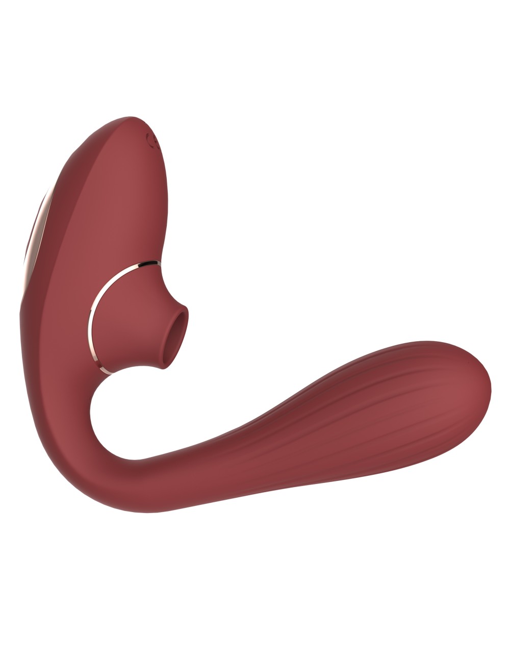 2 en 1 stimulateur de clitoris sur membrane et vibromasseur point G USB bordeau flexible DINA - WS-NV017WIN 2 en 1 stimulateur de clitoris sur membrane et vibromasseur point G USB bordeau flexible DINA - WS-NV017WIN