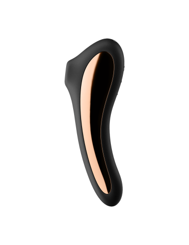 2 en 1 Stimulateur de clitoris et vibromasseur connecté USB noir Dual Kiss Satisfyer - CC597797
