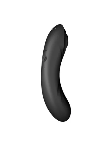 2 en 1 Stimulateur de clitoris et vibromasseur Curvy Trinity Noir 4 Satisfyer - CC597773