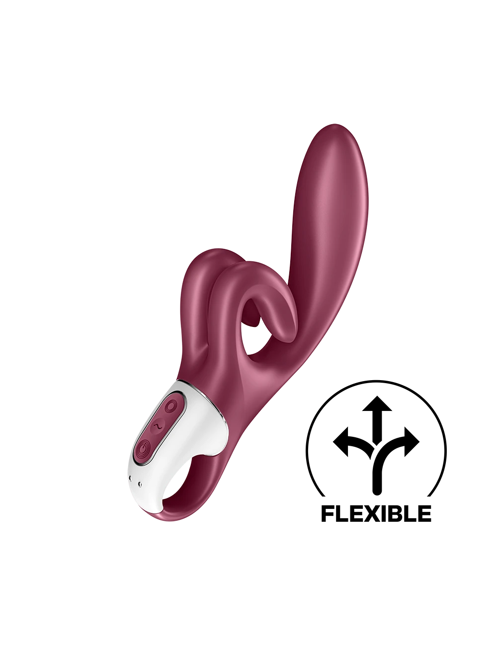 Vibromasseur rabbit point G rouge double stimulation clitoridienne Touch Me Satisfyer - CC597811SA Vibromasseur rabbit point G rouge double stimulation clitoridienne Touch Me Satisfyer - CC597811SA