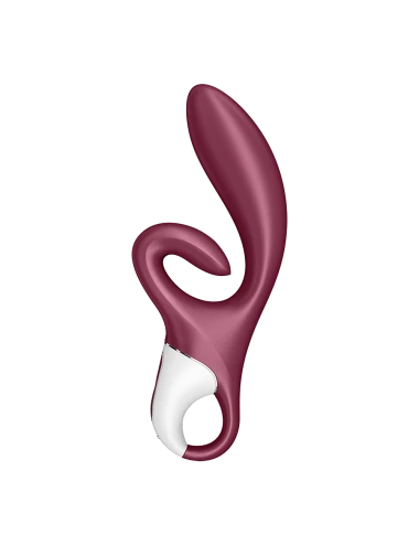 Vibromasseur rabbit point G rouge double stimulation clitoridienne Touch Me Satisfyer - CC597811SA
