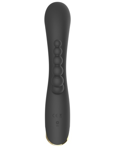 Vibromasseur triple stimulation très puissant noir USB - WS-NV062BLK