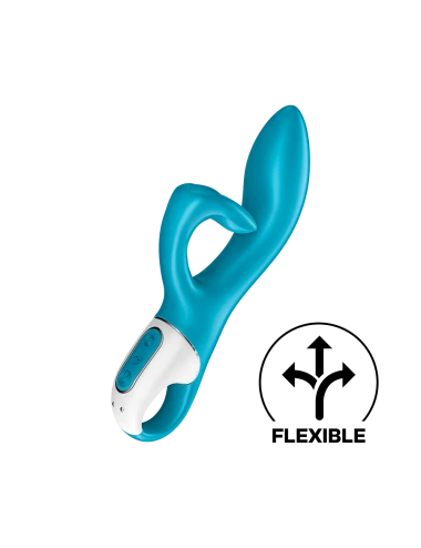Vibromasseur rabbit bleu USB Embrace Me Satisfyer - CC597792
