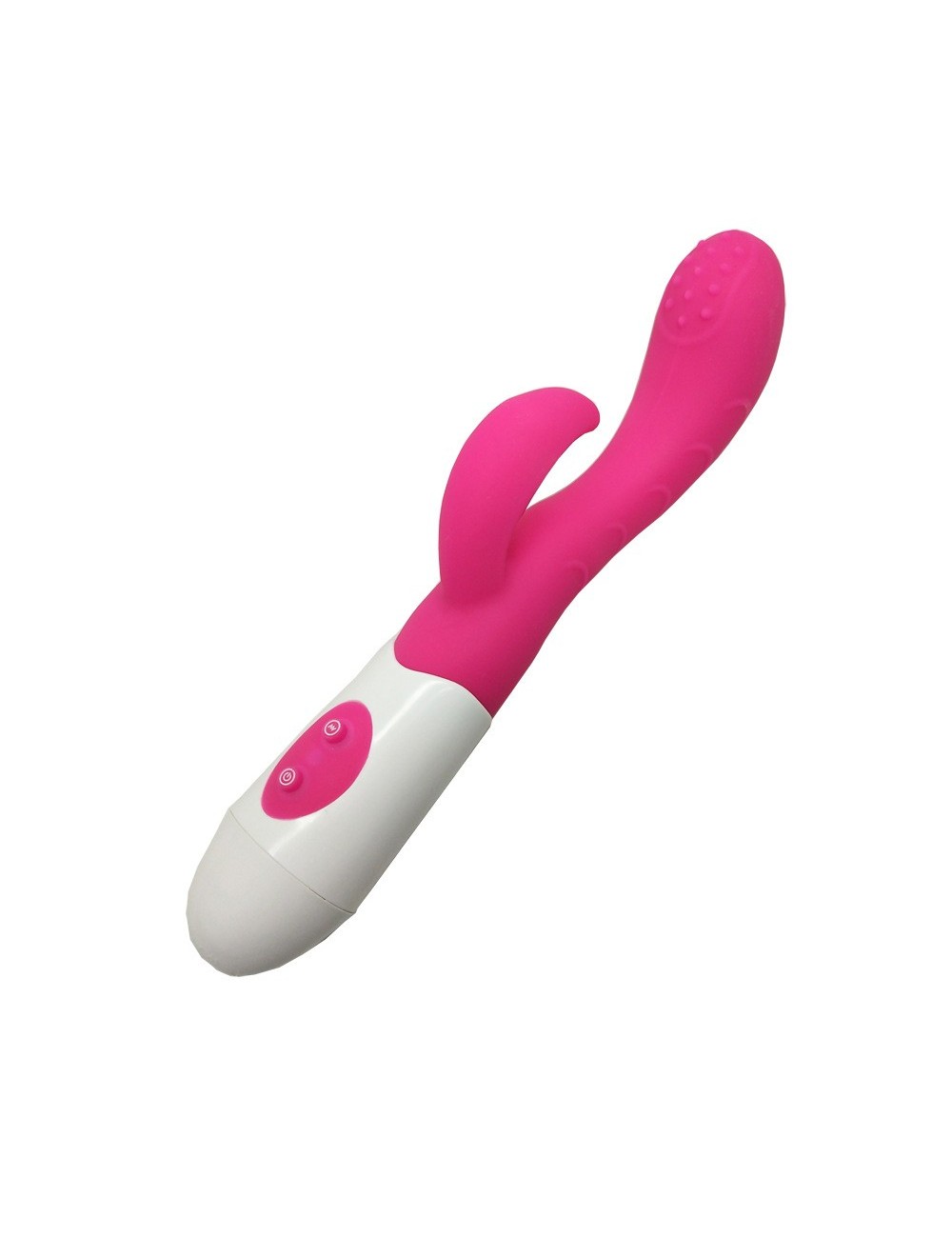 Vibromasseur Rabbit Rose avec picot de stimulation - TOZ051PNK Vibromasseur Rabbit Rose avec picot de stimulation - TOZ051PNK