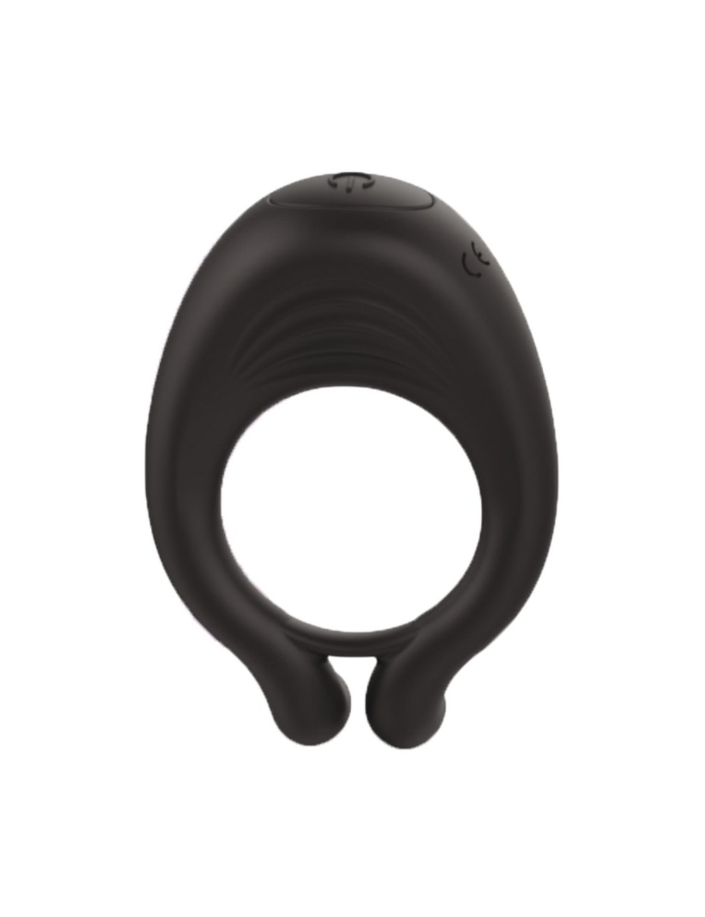 OCTAVE, Cockring Noir dans un silicone médical doux avec 1 mode de vibration - COR035BLK OCTAVE, Cockring Noir dans un silicone médical doux avec 1 mode de vibration - COR035BLK