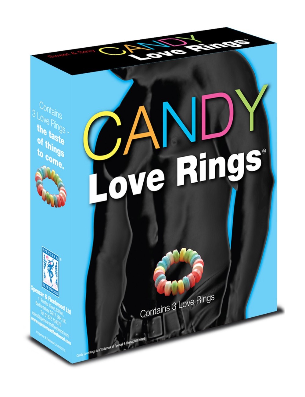 Lot de 3 cockrings bonbons Candy - CC501007 Lot de 3 cockrings bonbons Candy - CC501007
