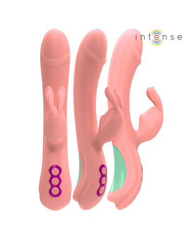 INTENSE - RACHEL VIBRATEUR RABBIT 5 VIBRATIONS ROSE
