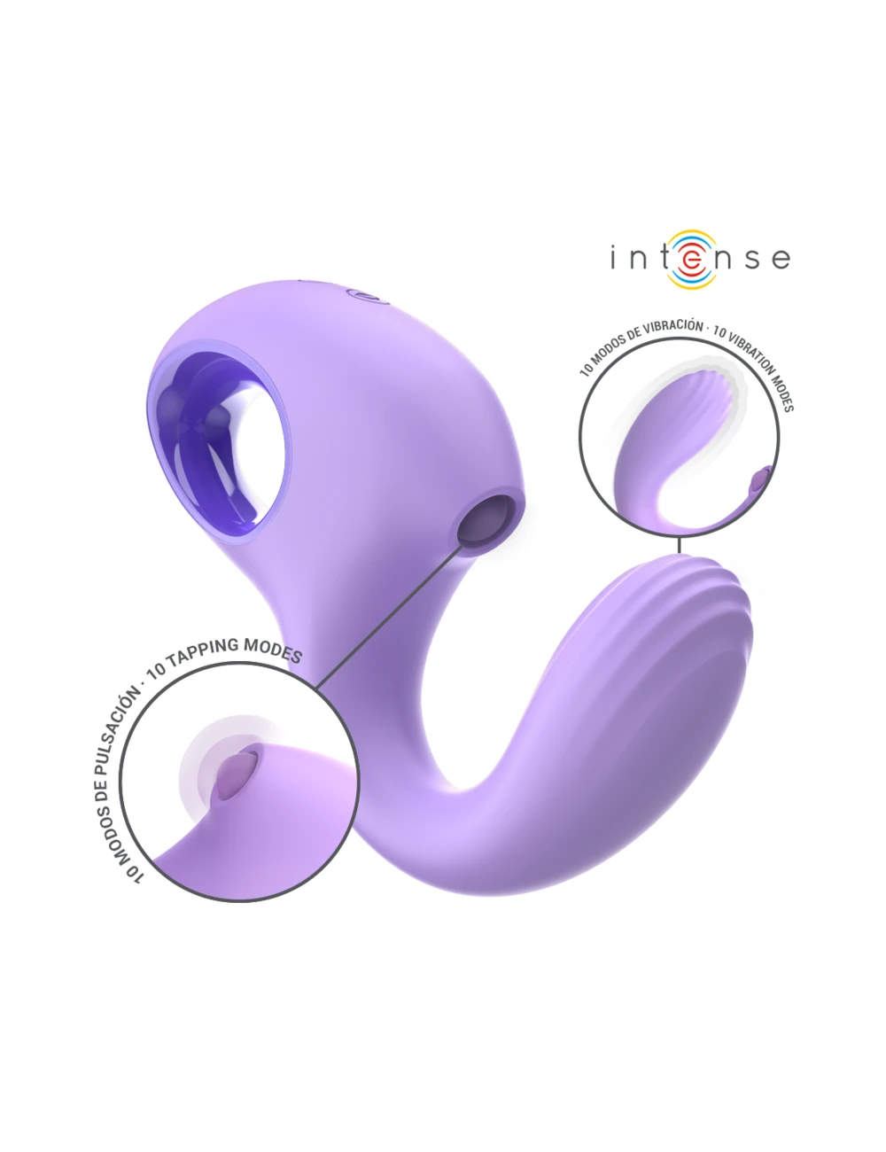 INTENSE - BAXTER VIBRATEUR & STIMULATEUR VIOLET TÉLÉCOMMANDE INTENSE - BAXTER VIBRATEUR & STIMULATEUR VIOLET TÉLÉCOMMANDE