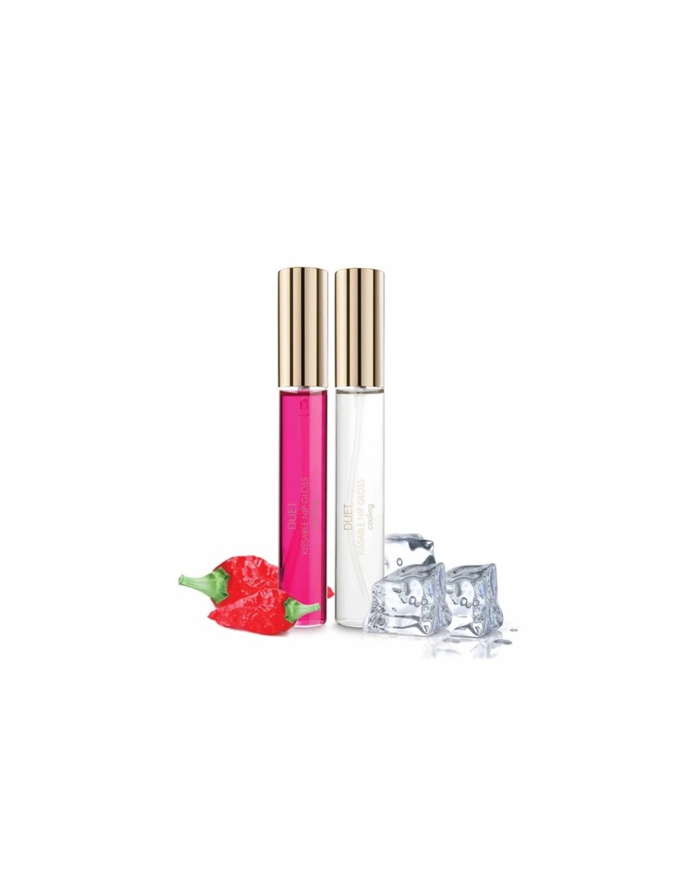 Gloss à lèvres un effet chaud et l'autre froid- Plaisir Oral Gloss à lèvres un effet chaud et l'autre froid- Plaisir Oral